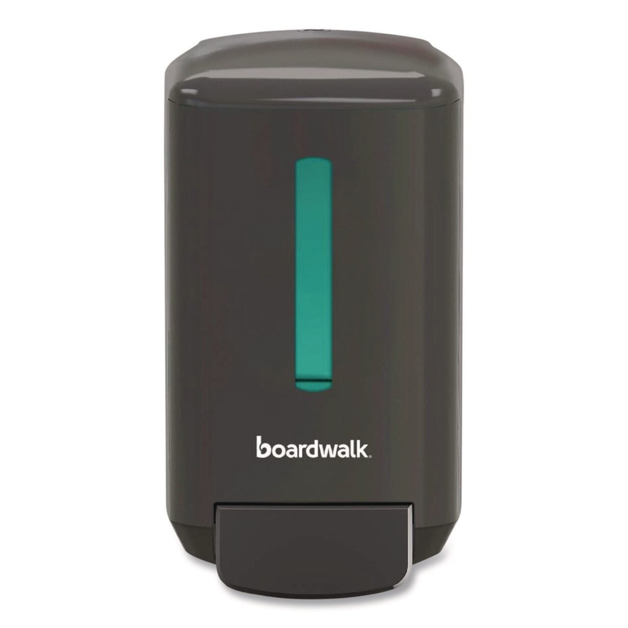 Boardwalk 5.8 in. x 10.3 in. x 3.9 in. Manual Liquid Soap Dispenser - Black